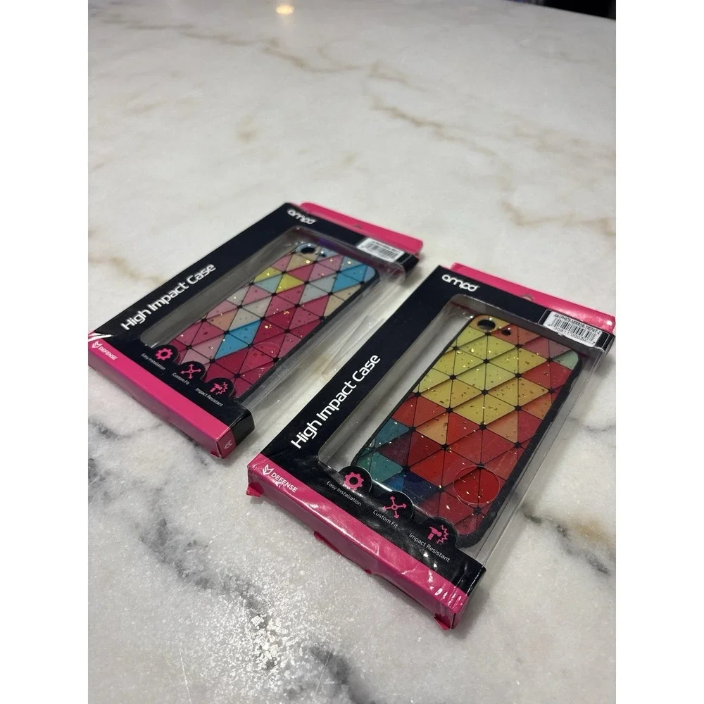 Brand New 2 Pack iPhone 6 7 9 Defense High Impact Case with Screen Protector